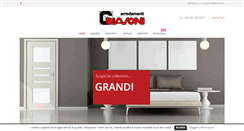 Desktop Screenshot of giavoniarredamenti.it